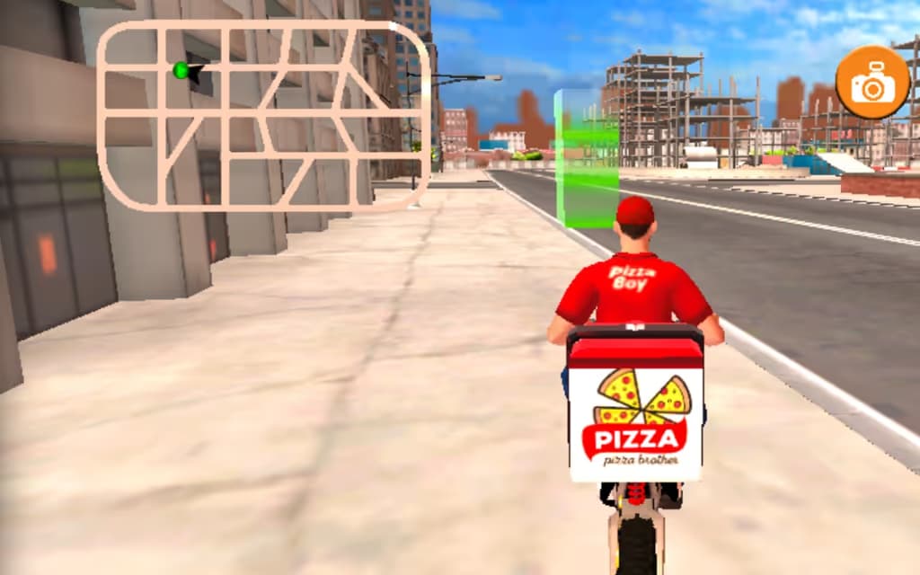 Fast Pizza Delivery Game logo