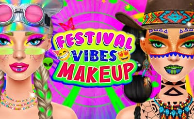 Festival Vibes Makeup logo