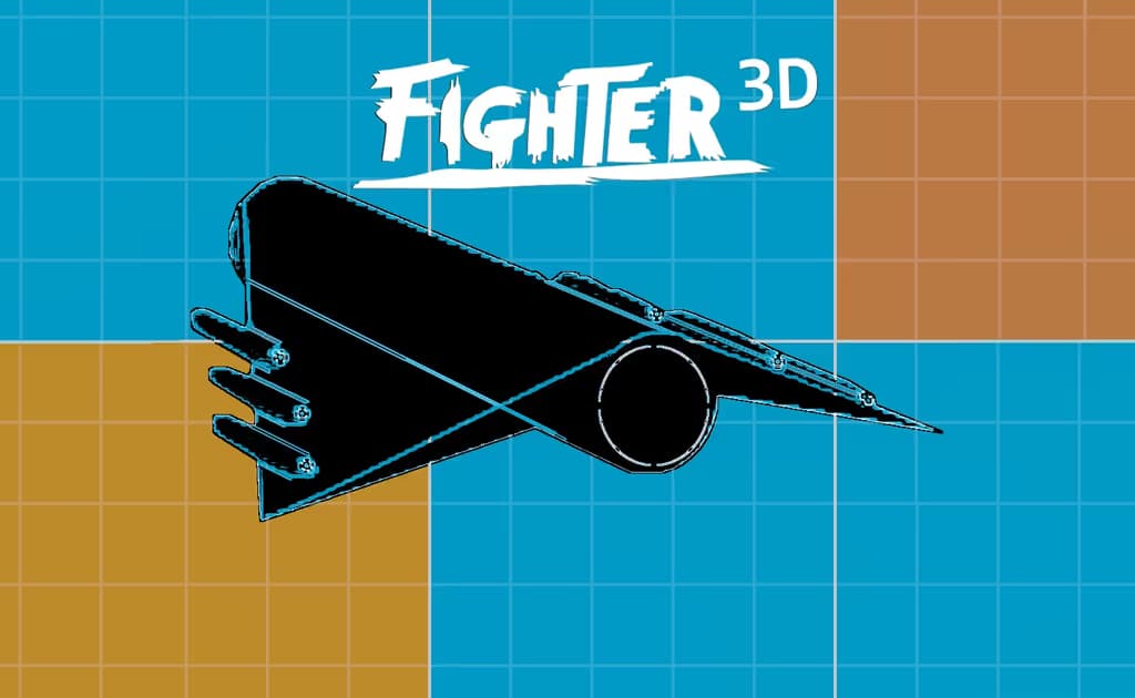 Fighter 3D logo