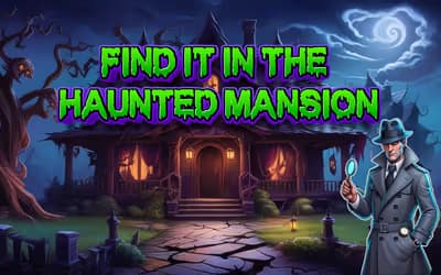 Find It In The Haunted Mansion logo