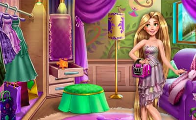 Find Rapunzel's Ball Outfit logo