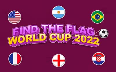 Find The Flag World Cup 2022 logo