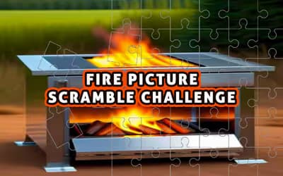 Fire Picture Scramble Challenge logo