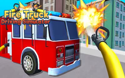 Fire Truck Driving Simulator logo
