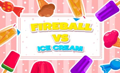 Fireball Vs Ice Cream logo