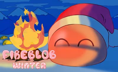 FireBlob Winter logo