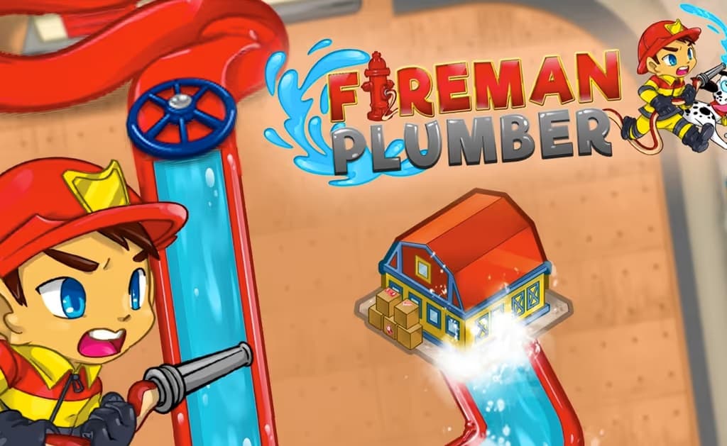 Fireman Plumber logo
