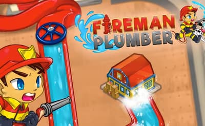 Fireman Plumber logo