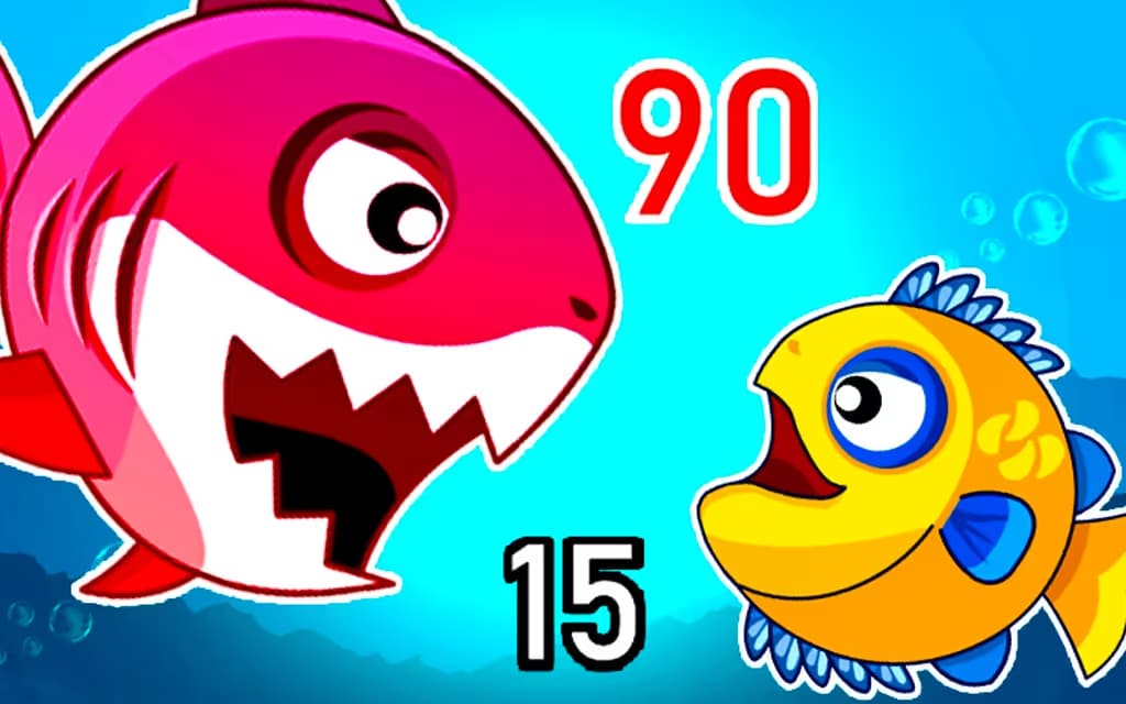 Fish Eat Getting Big logo