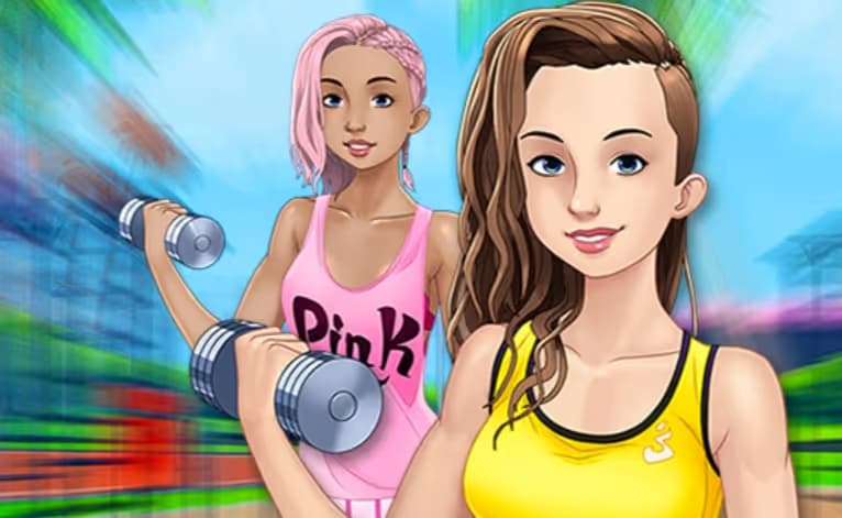 Fitness Girls Dress Up logo