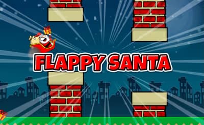 Flappy Santa logo