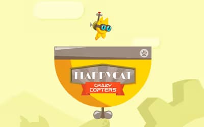 FlappyCat Crazy Copters logo