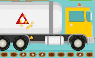 Flat Loaded Trucks Hidden logo