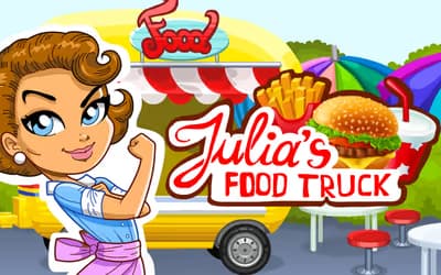Julia's food truck logo