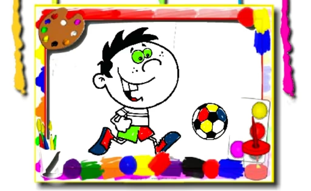 Football Coloring Time logo