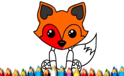 Fox Coloring Book logo
