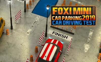 Foxi Mini Car Parking 2019 Car Driving Test logo