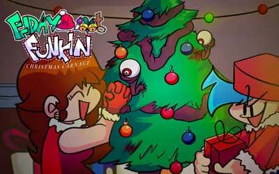 Friday Night Funkin Christmas Carnage logo