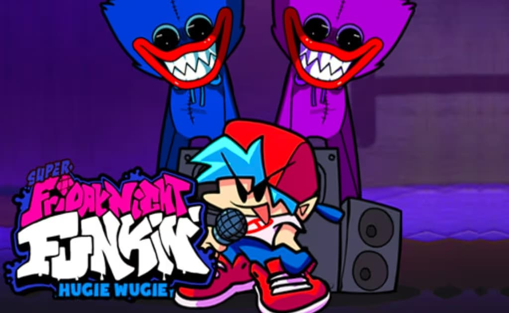 Friday Night Funkin Hugie Wugie logo