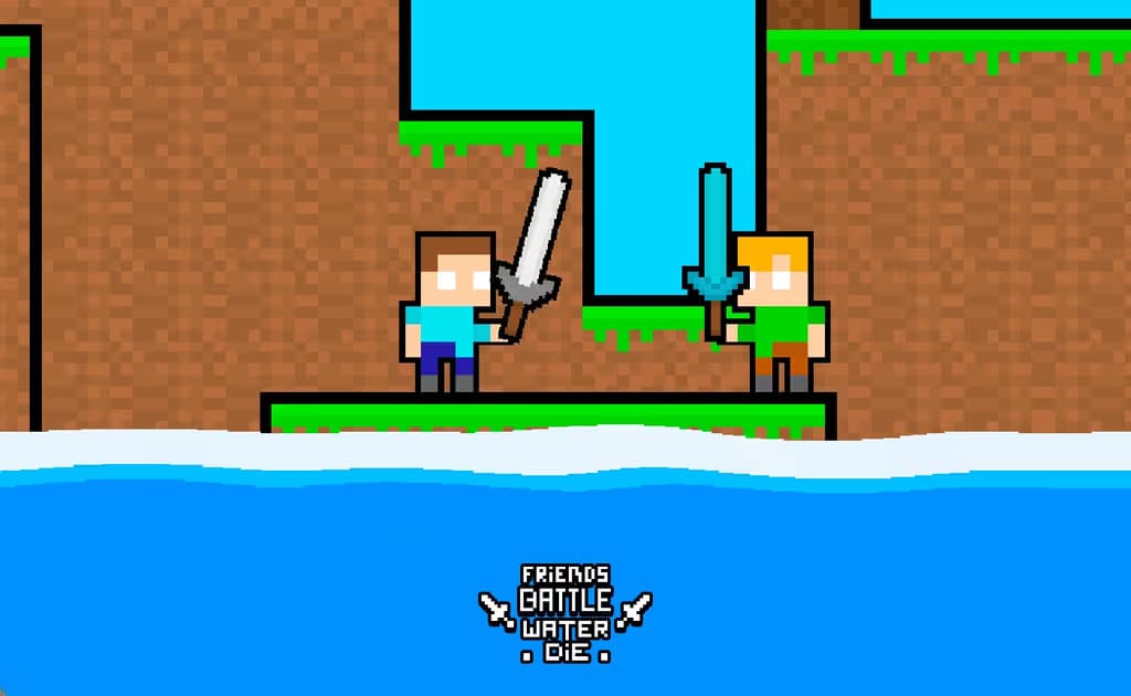 Friends Battle Water Die logo