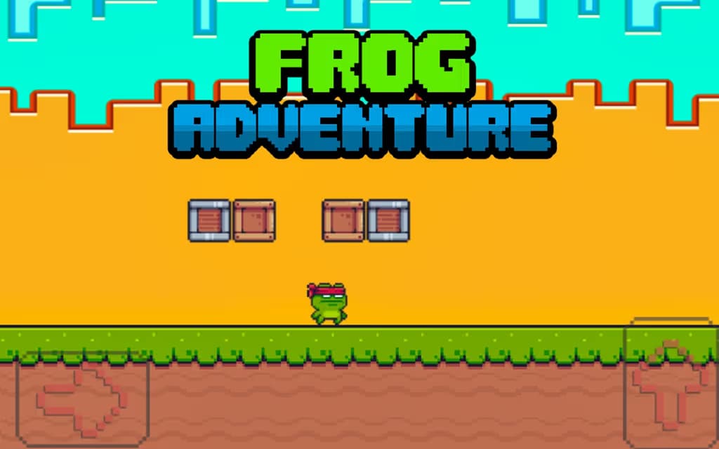 Ninja Frog Adventure logo