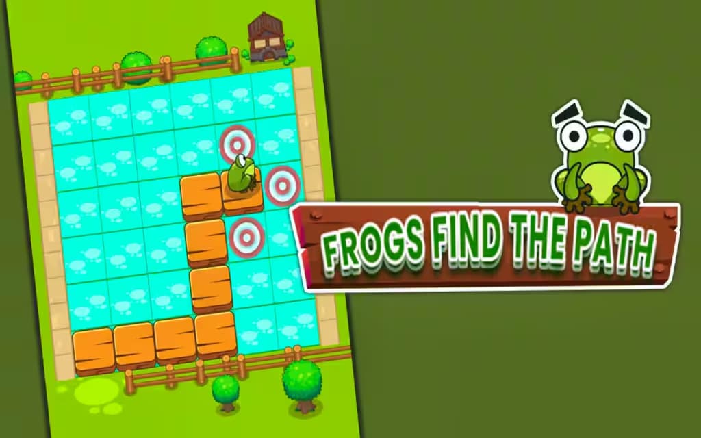 Frogs Find the Path logo