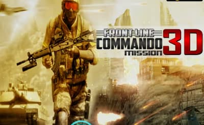 Frontline Commando Mission 3D logo