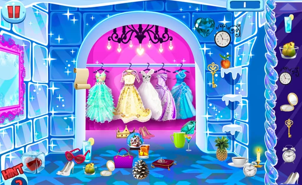 Frozen Princess Hidden Object logo