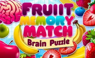 Fruit Memory Match Brain Puzzle logo