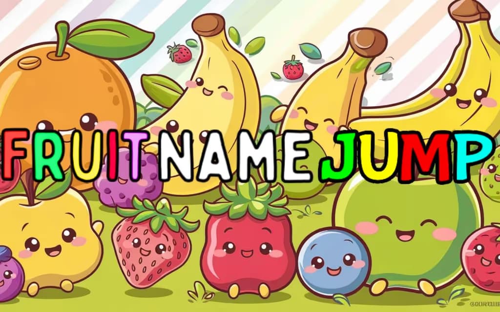 Fruit Name Jump logo
