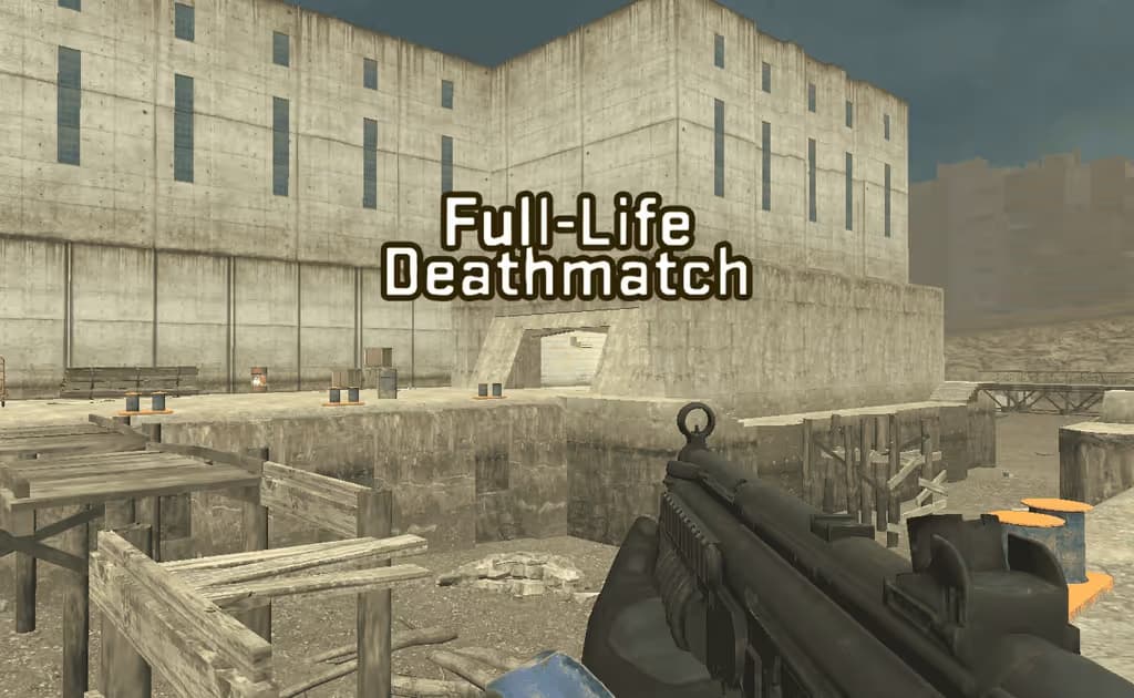 Full-Life Deathmatch logo