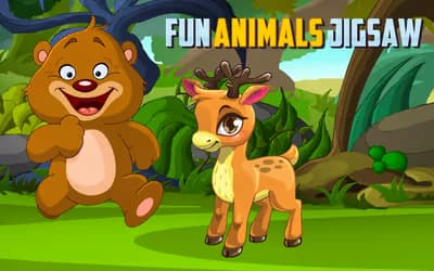 Fun Animals Jigsaw logo