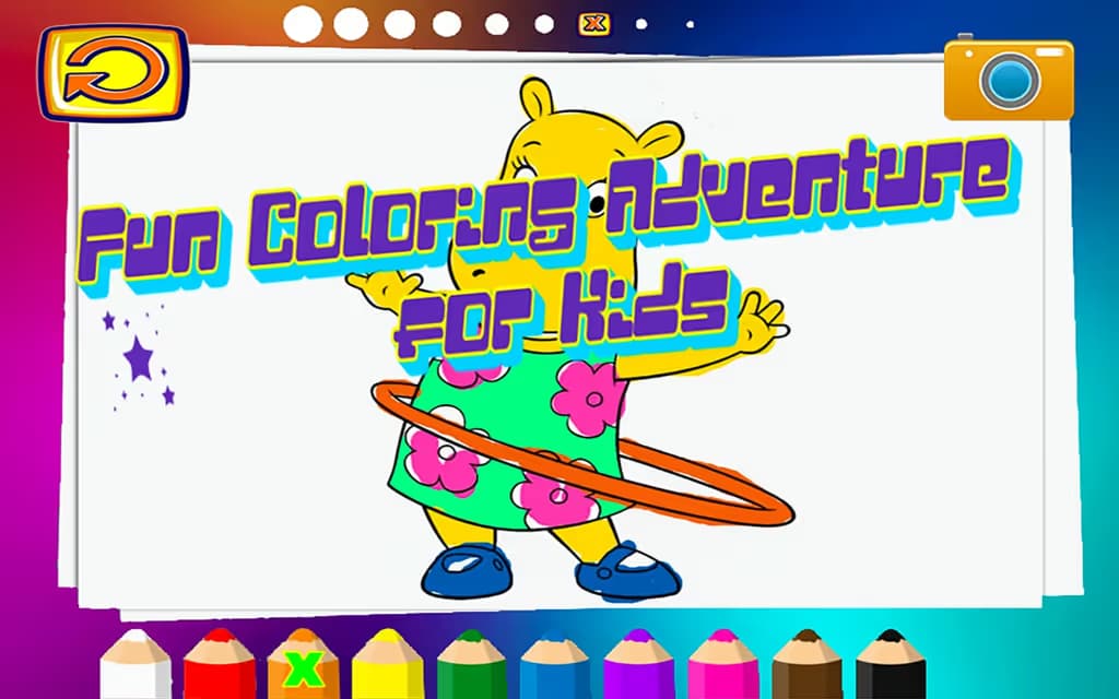 Fun Coloring Adventure for Kids logo