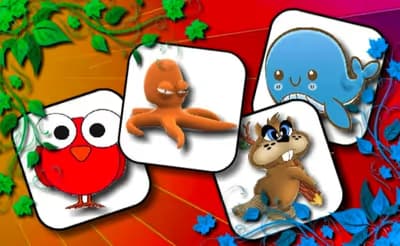 Funny Animals Memory logo