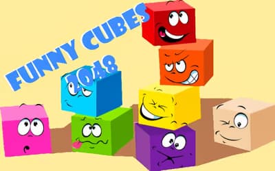 Funny Cubes 2048 logo