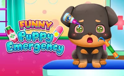 Funny Puppy Emergency logo