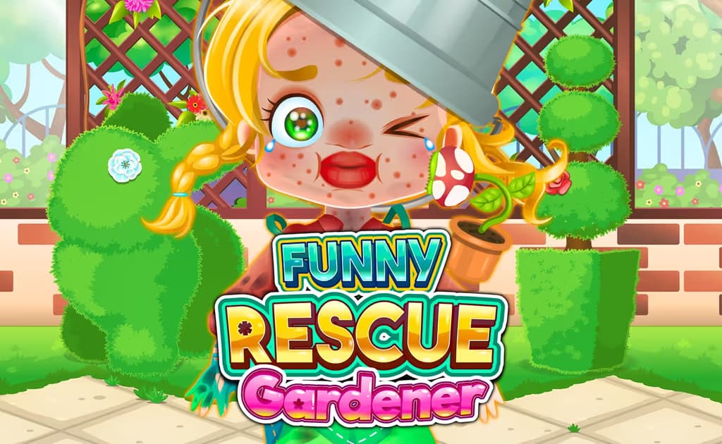 Funny Rescue Gardener logo