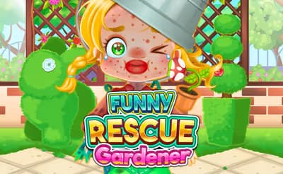 Funny Rescue Gardener logo