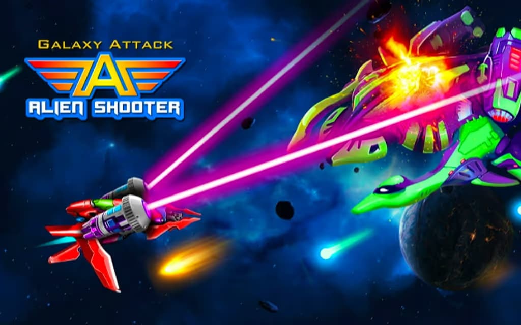 Galaxy Attack: Alien Shooter logo