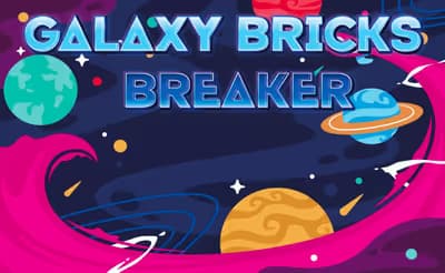Galaxy Bricks Breaker logo