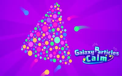 Galaxy Particles Calm logo