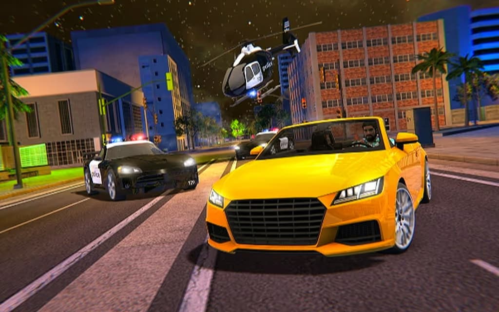 Gangster Shooting Police Game logo