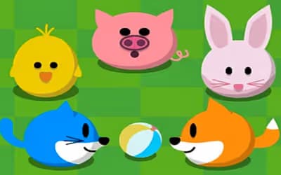 Garden Funny Animals logo