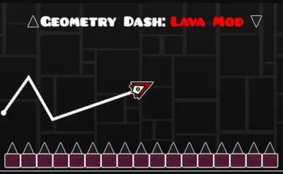 Geometry Dash: Lava Mode logo