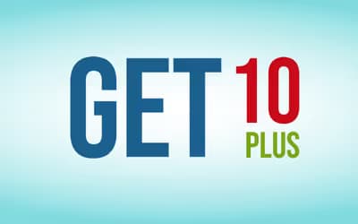 Get 10 Plus logo
