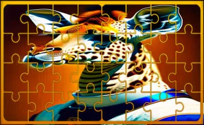 Giraffe Jigsaw Image Challenge logo