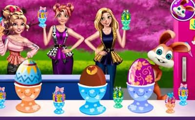 Girls Easter Chocolate Eggs logo