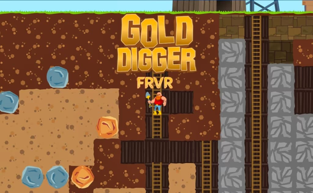 Gold Digger FRVR logo