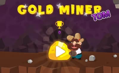 Gold Miner Tom logo