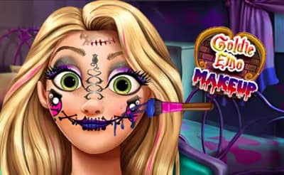 Goldie Emo Makeup logo